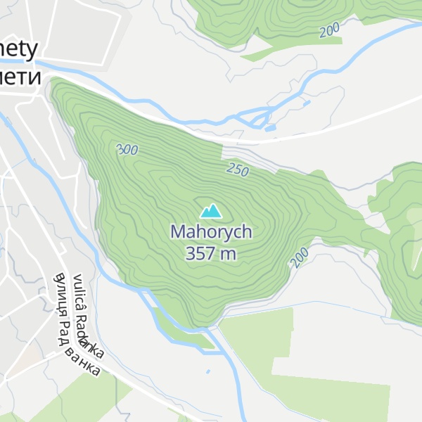 Map of Mahorych