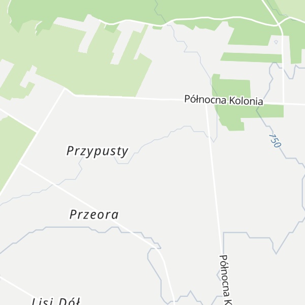 Map of Kuźmienna Góra