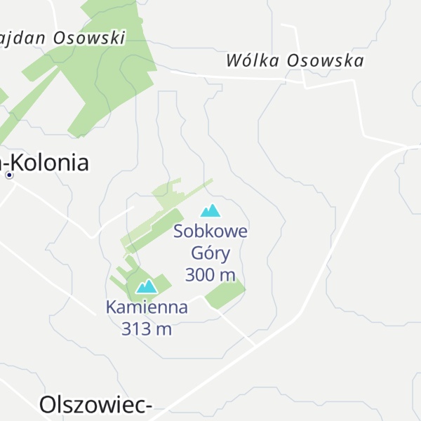 Map of Sobkowe Góry
