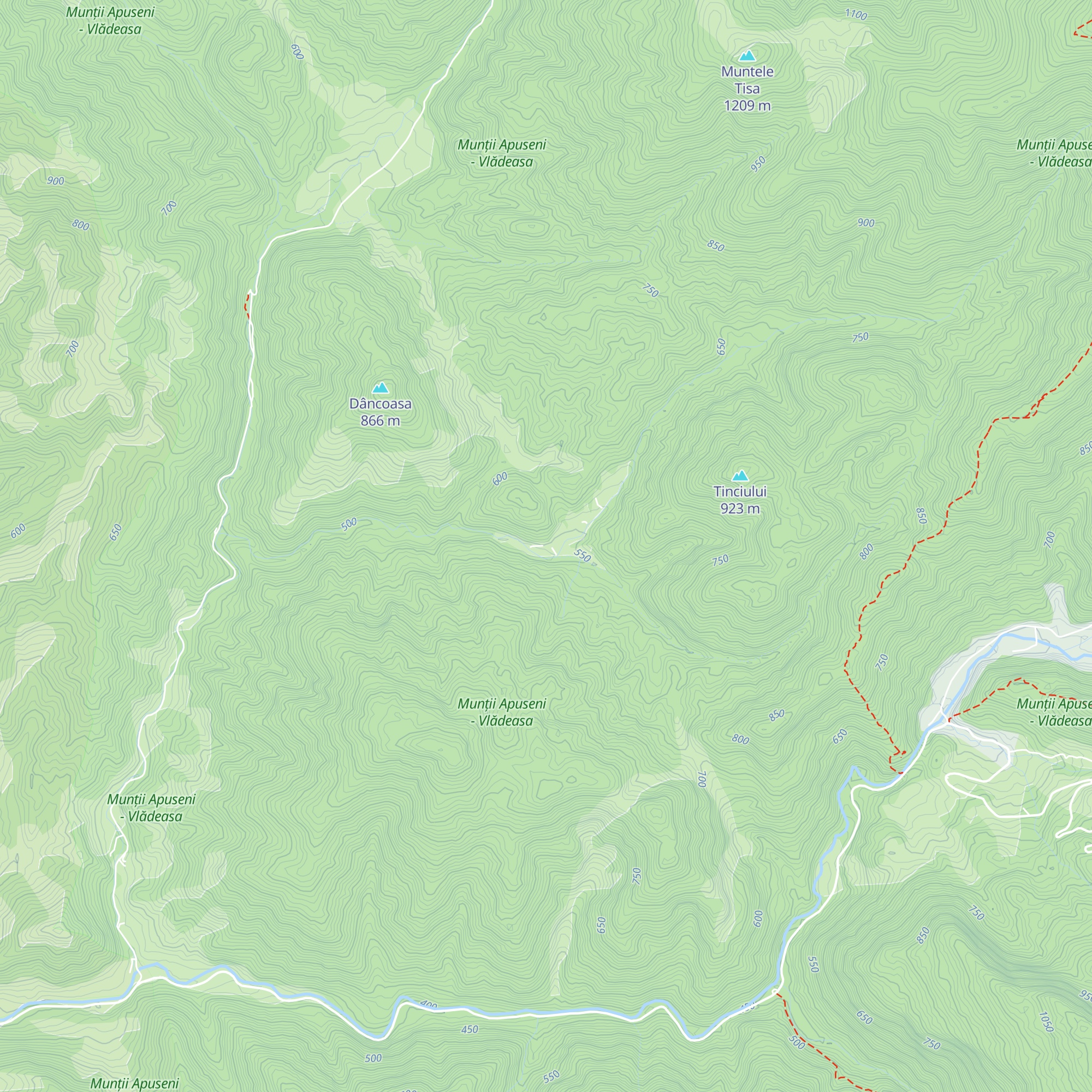 Cabana Floare de Colț map