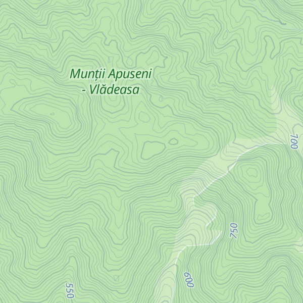 Map of Poiana Prislop