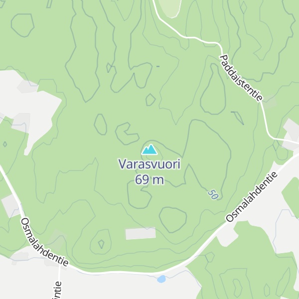 Map of Varasvuori