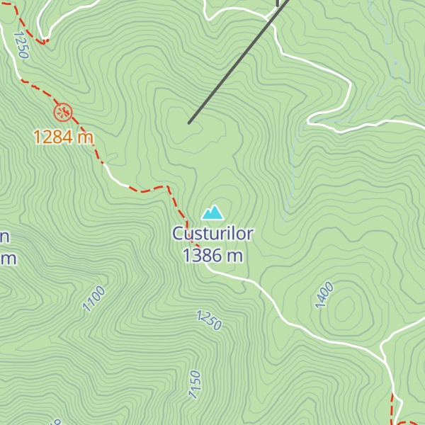 Map of Custurilor