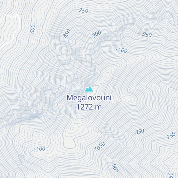 Map of Megalovouni