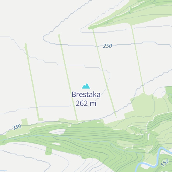 Map of Brestaka