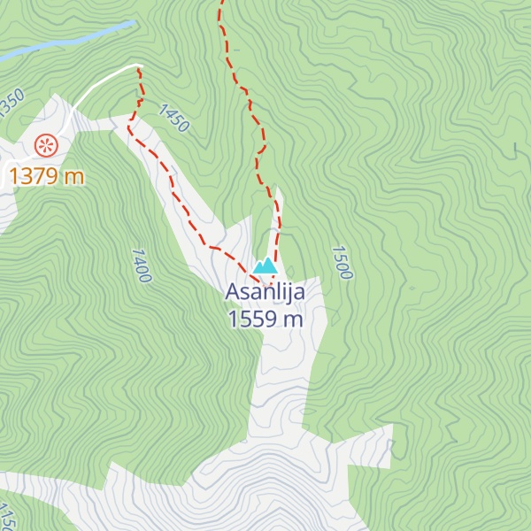 Map of Asanliјa