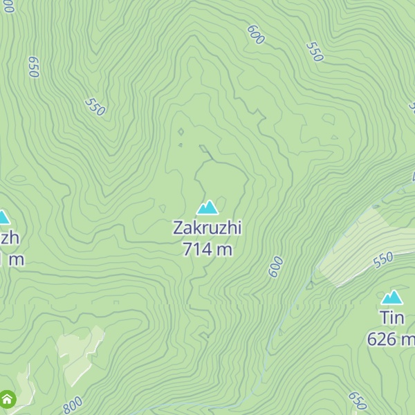 Map of Zakruzhi