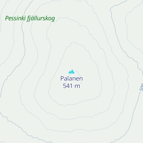 Map of Palanen