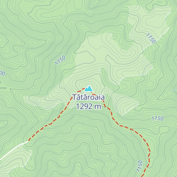 Map of Tătăroaia