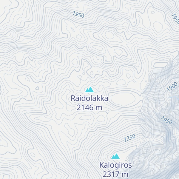 Map of Raidolakka