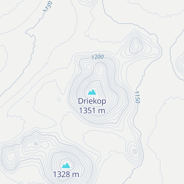 Map of Driekop