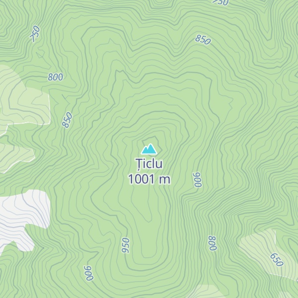 Map of Țiclu