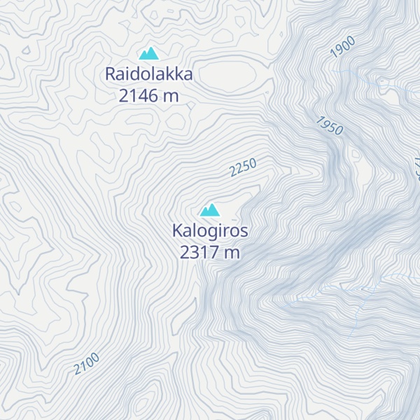 Map of Kalogiros