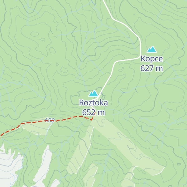 Map of Roztoka