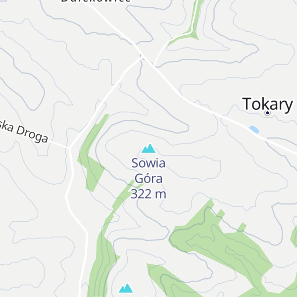 Map of Sowia Góra