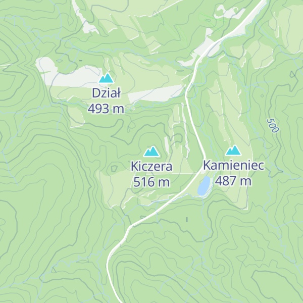 Map of Kiczera