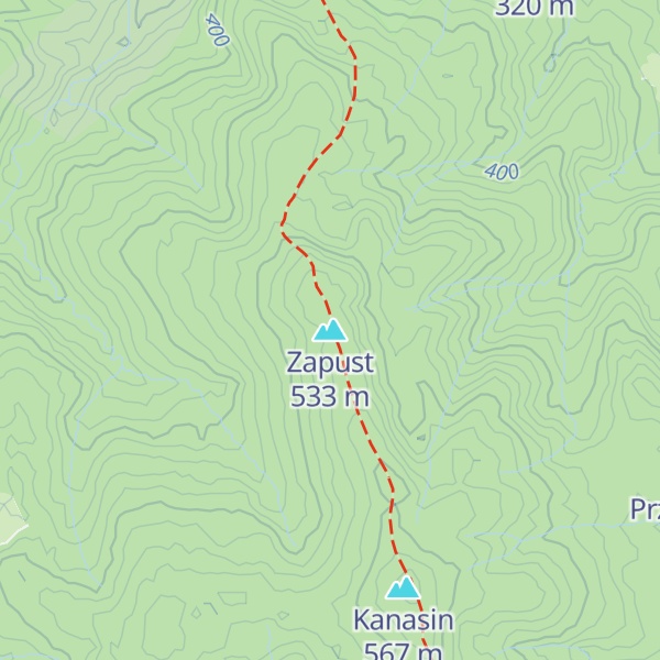Map of Zapust