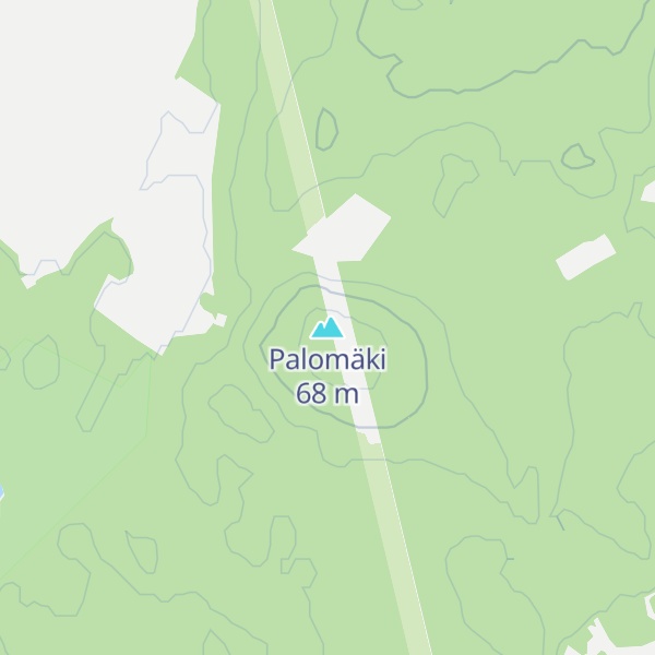 Map of Palomäki