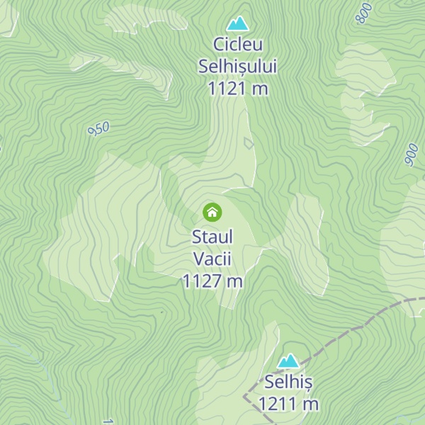 Map of Staul Vacii