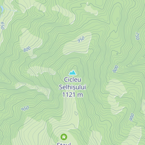 Map of Cicleu Selhișului