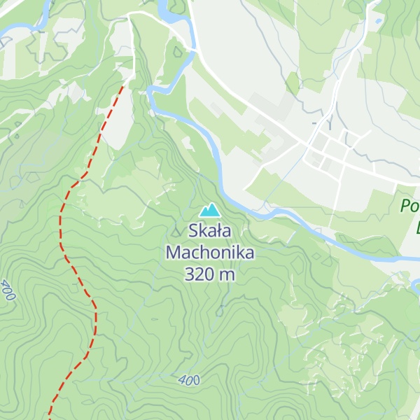 Map of Skała Machonika
