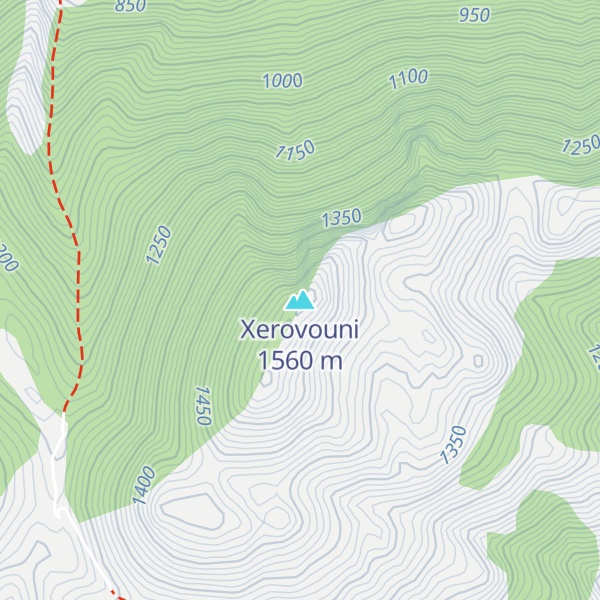 Map of Xerovouni