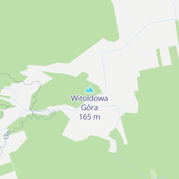 Map of Witoldowa Góra