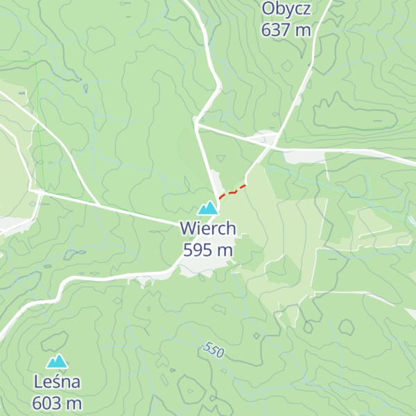 Map of Wierch