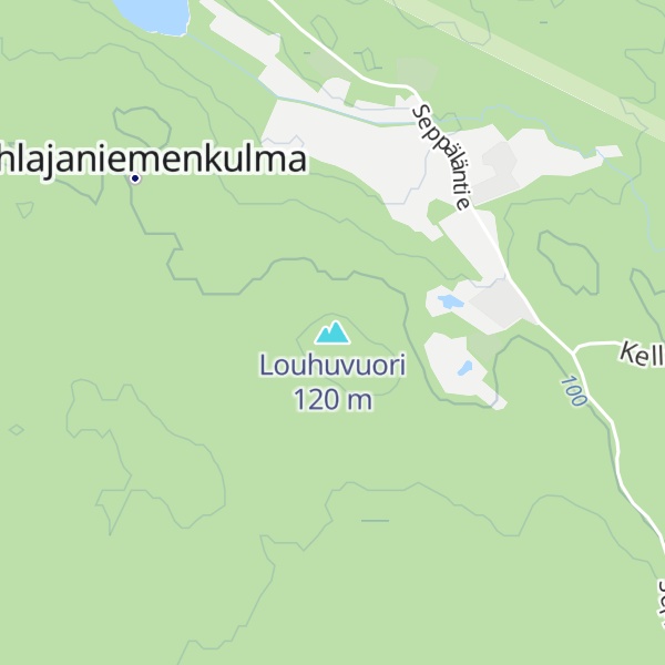Map of Louhuvuori