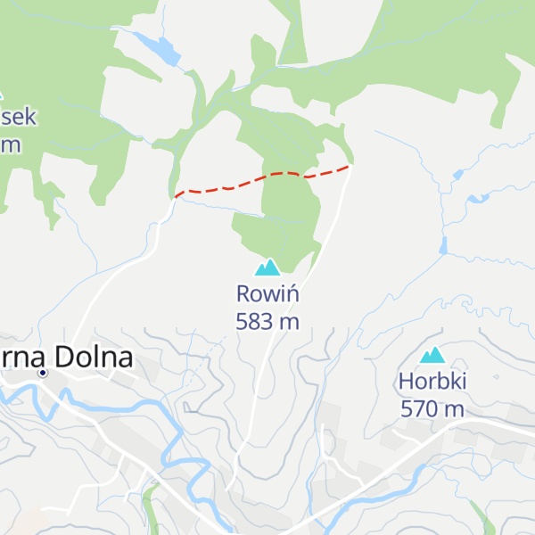 Map of Rowiń