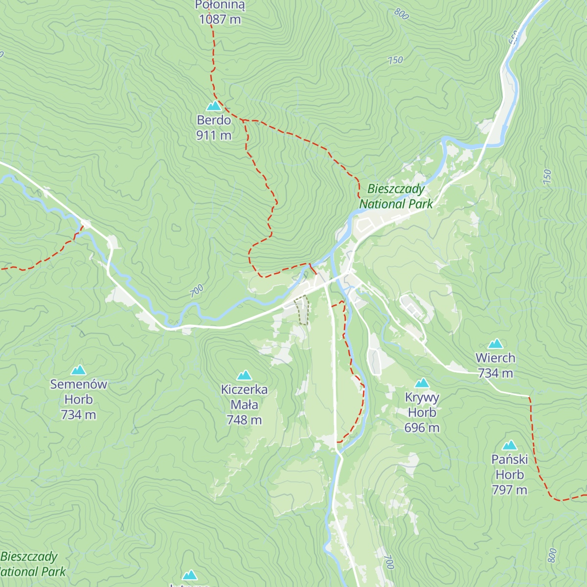 Schronisko PTTK „Kremenaros” map