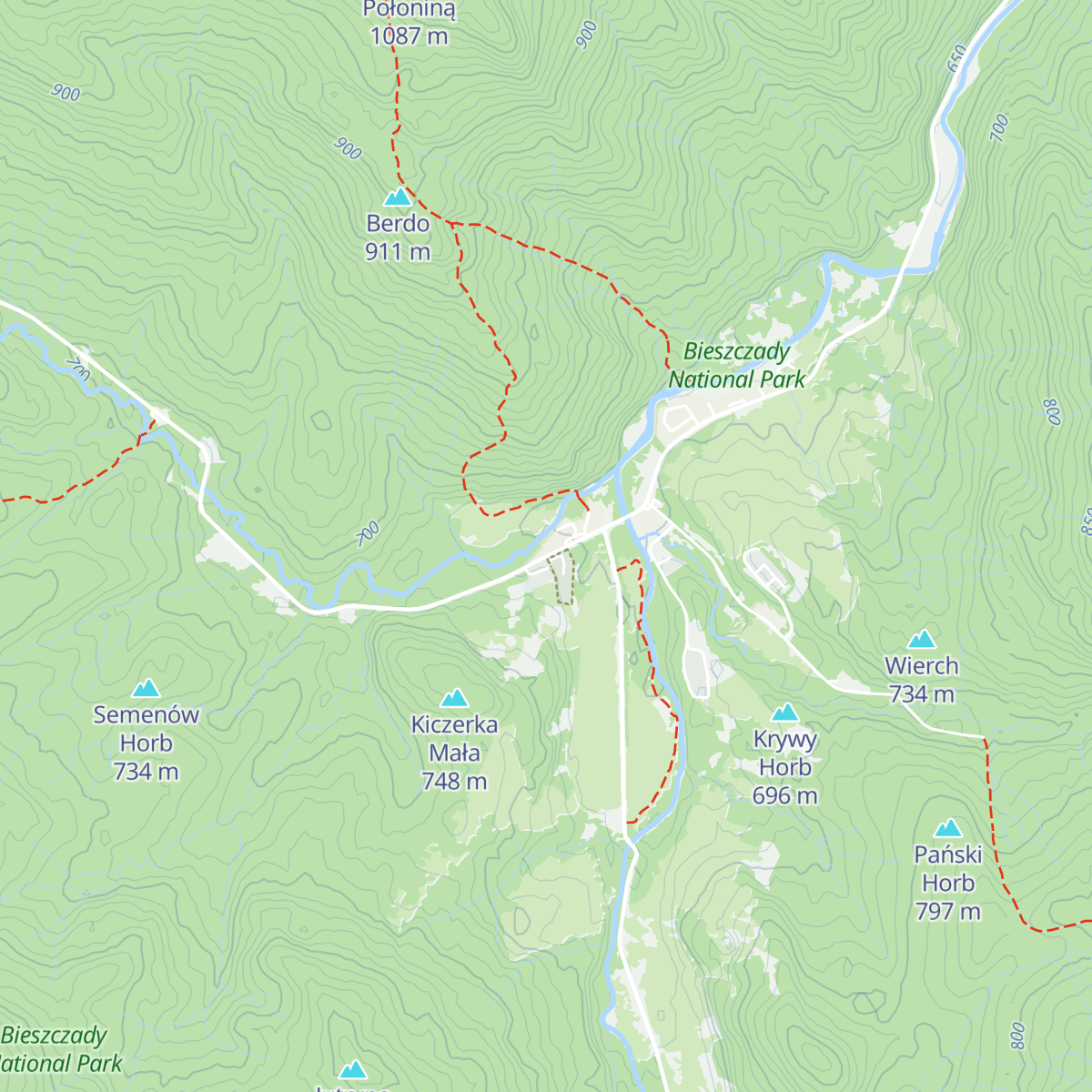 Schronisko PTTK „Kremenaros” map