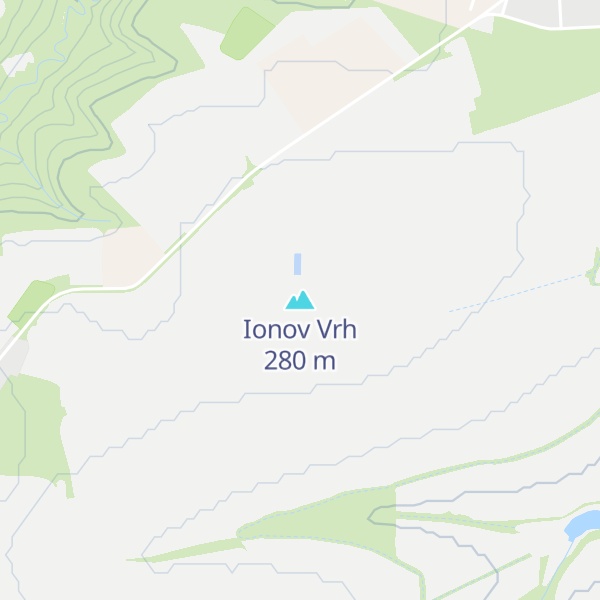 Map of Ionov Vrh