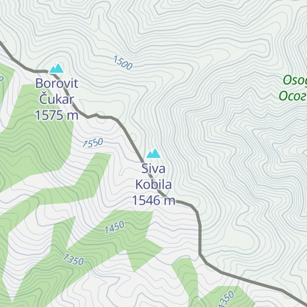 Map of Siva Kobila