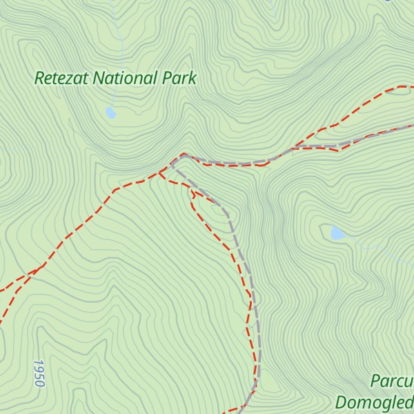 Map of Godeanu