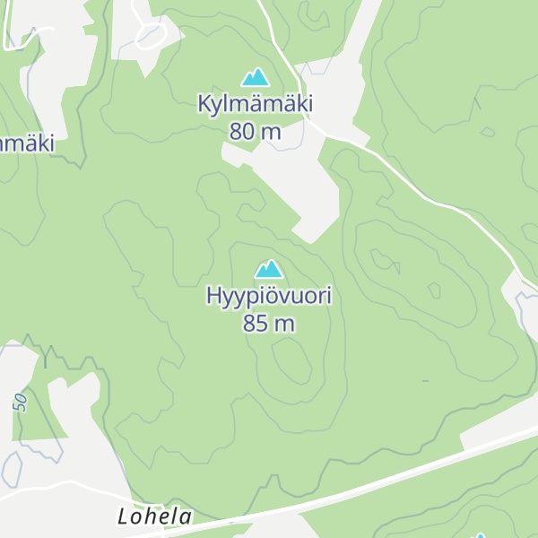 Map of Hyypiövuori