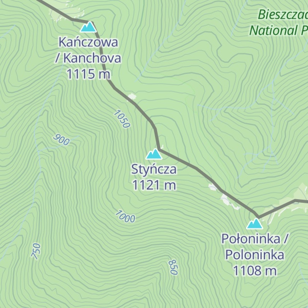 Map of Styńcza