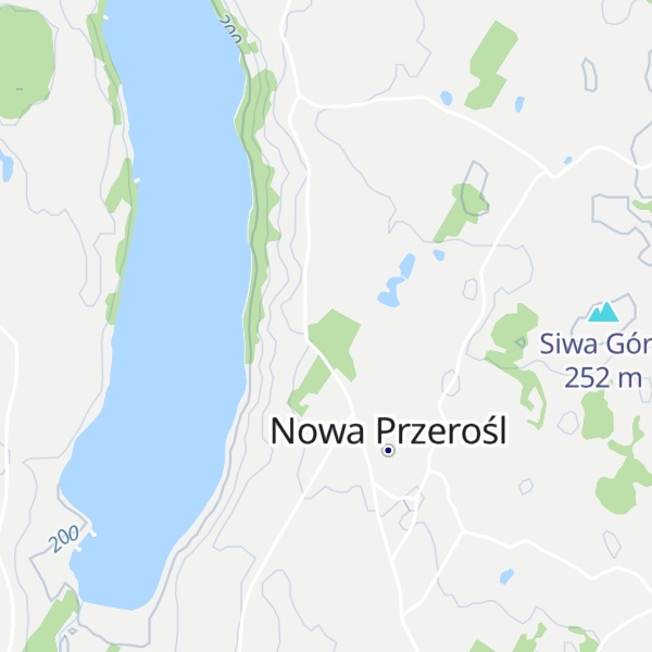 Map of Zamkowa Góra