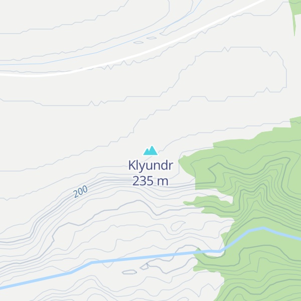 Map of Klyundr
