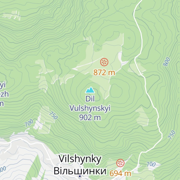 Map of Dil Vulshynskyi