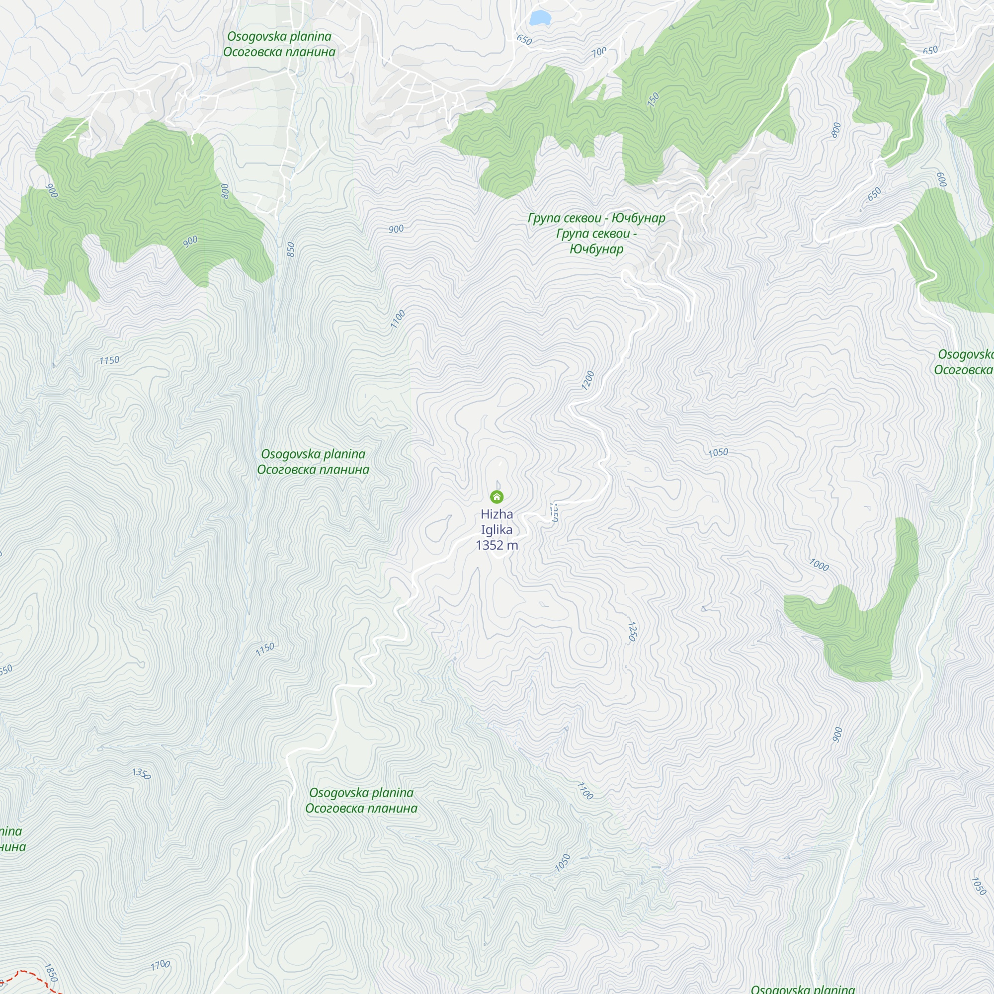 Hizha Iglika map