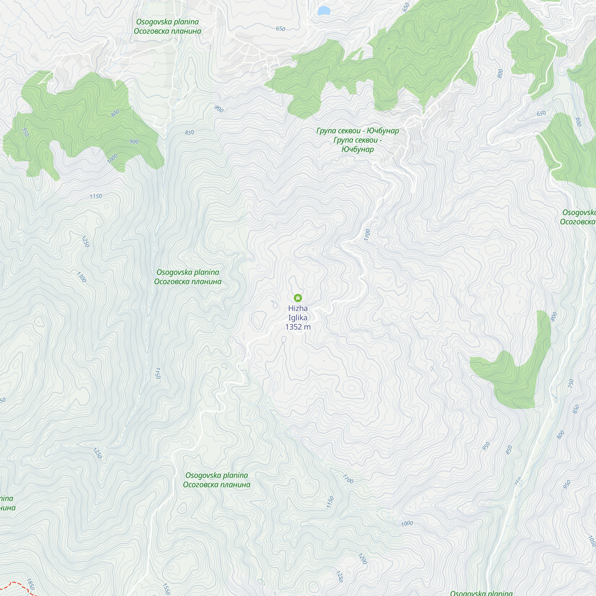 Hizha Iglika map