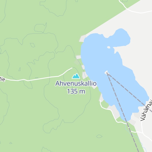 Map of Ahvenuskallio
