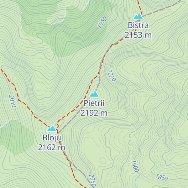 Map of Pietrii
