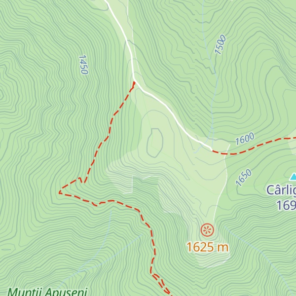 Map of Fântâna Rece