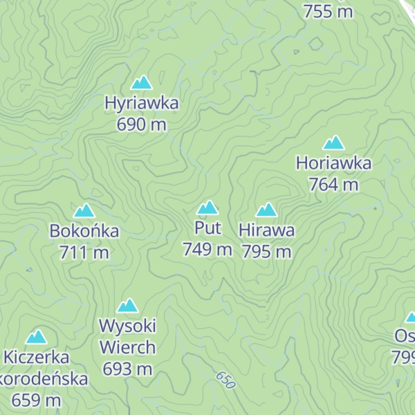 Map of Put