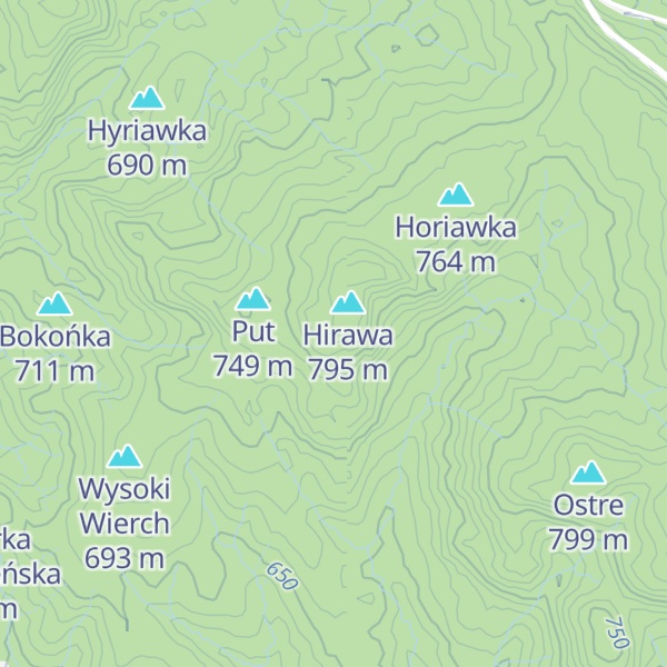 Map of Berce