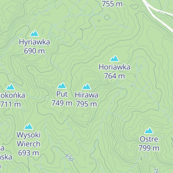 Map of Hirawa
