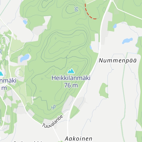 Map of Heikkilänmäki