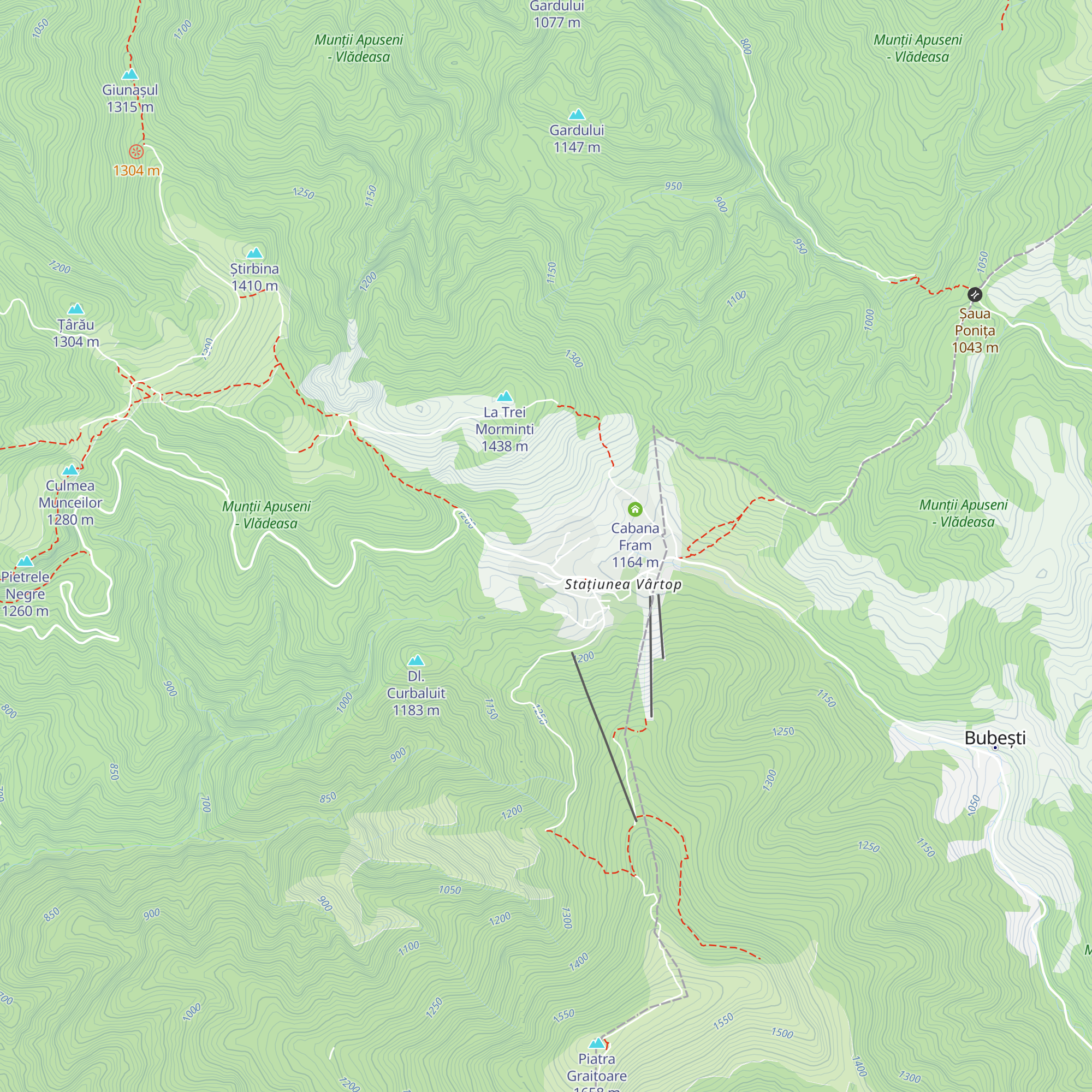 Cabana ALF map